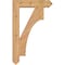 Ekena Millwork Westlake Arts & Crafts Smooth Bracket, Western Red Cedar, 3 1/2"W x 20"D x 32"H BKT04X20X32WTL03SWR - alternate 2